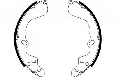 HELLA PAGID 8db355000511 -  Комплект тормозных колодок
